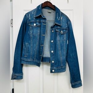 New York & Company Blue Jean Jacket